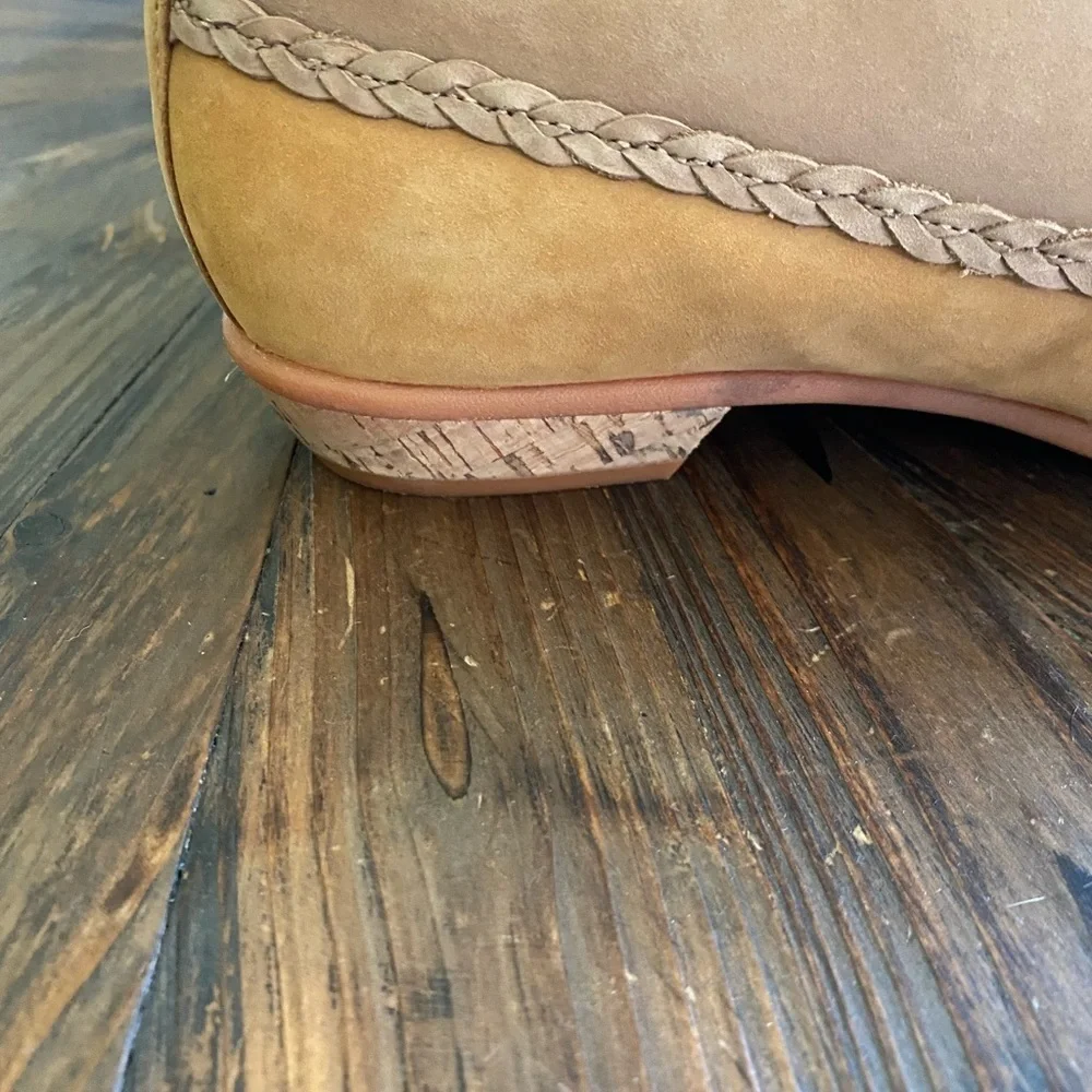 Wolverine No 1883 Maisie Tan Two-Tone Oxfords